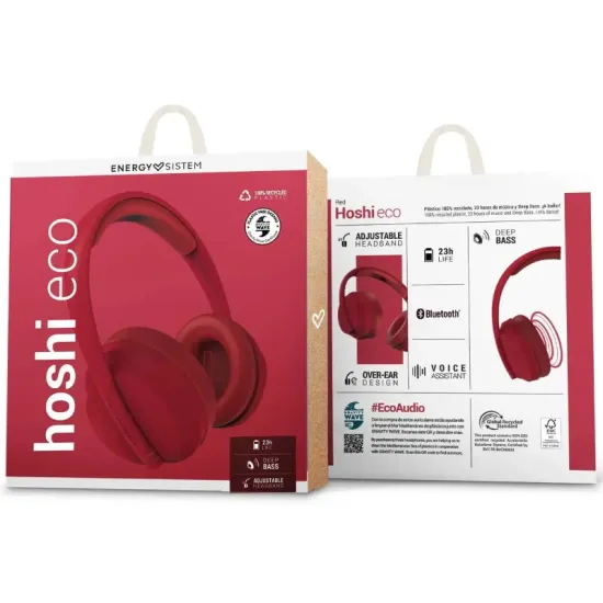 Hoshi ECO Red Bluetooth slušalice sa mikrofonom crvene (M45755)