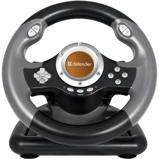Defender Technology Volan CHALLENGE MINI LE, Gaming wheel, USB, mini, 10 buttons