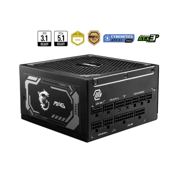 MAG A1000GL PCIE5 1000W napajanje