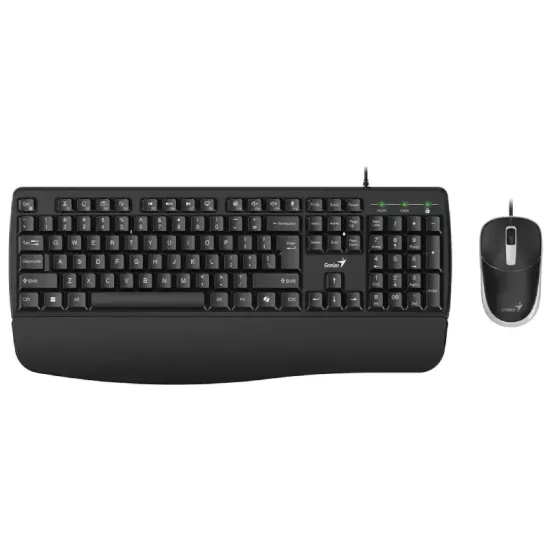 KM-123 USB US crna tastatura+ USB crni miš