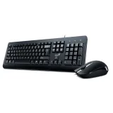 KM-160 USB US crna tastatura+ USB crni miš