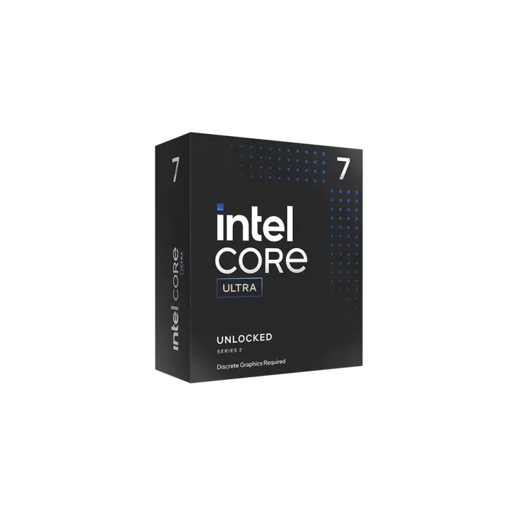 INTEL Core Ultra 7 265KF(3.9 GHz Core Clock, 5.5 GHz Max), 20 Cores/20 Threads, 30 MB cache,LGA 1851