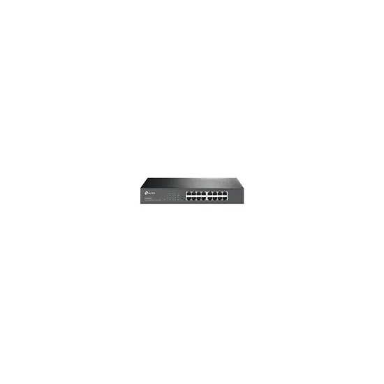 TL-SG1016DE EasySmart upravljiv svič 16-port Gigabit 10/100/1000Mb/s desktop/ 19” rack, VLAN 802.1Q /MTU/Port, QoS 802.1p priori