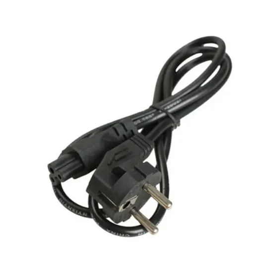 Kabl za napajanje - detelina 1.8m crni