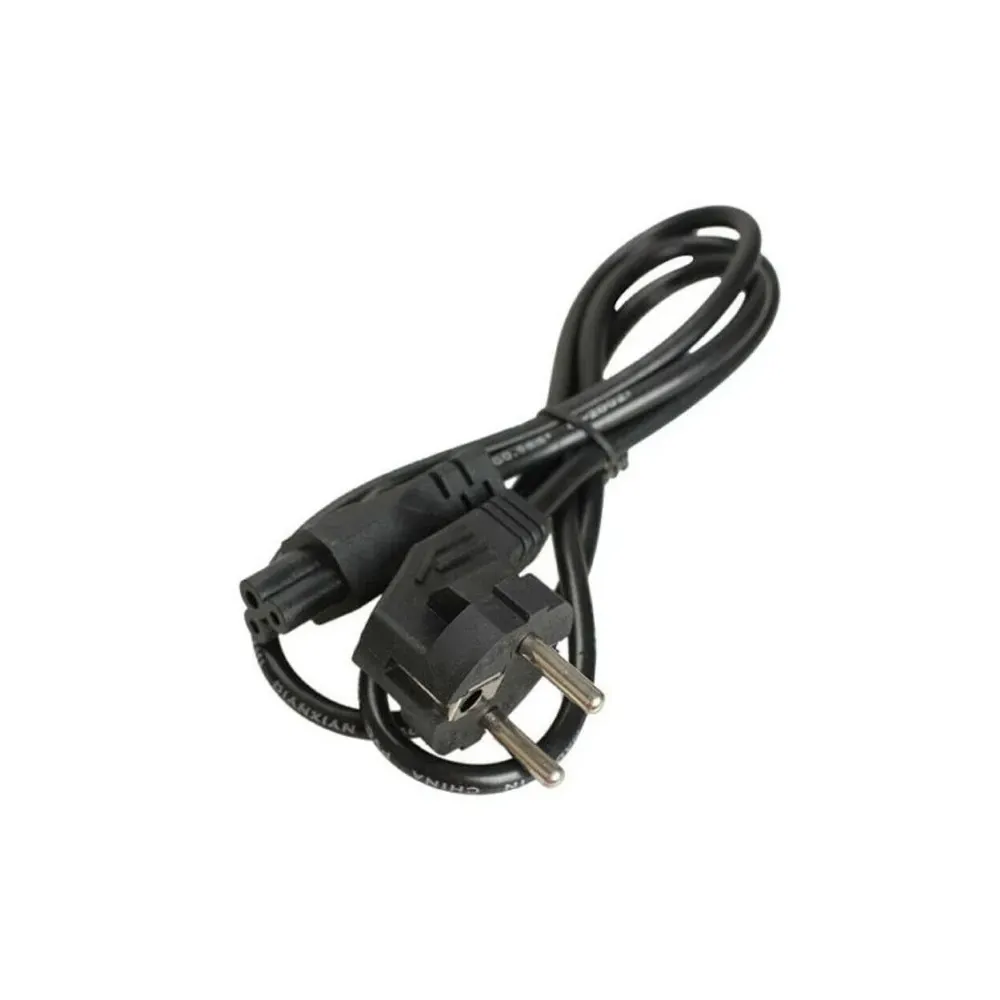 Kabl za napajanje - detelina 1.8m crni