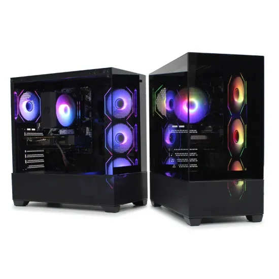 Kućište X218B-4F Black Horizon glass