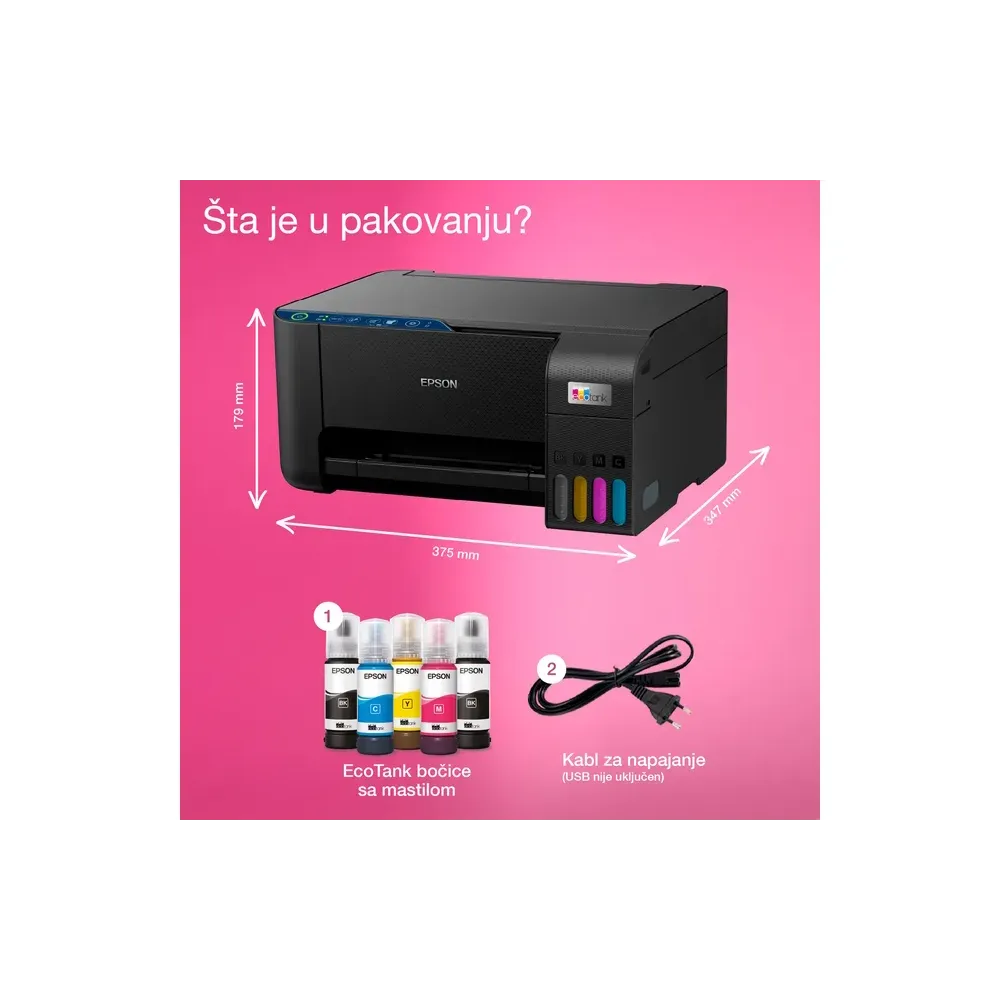 L3271 EcoTank ITS wireless multifunkcijski inkjet štampač