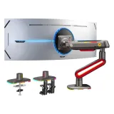 L60 Gaming stoni nosač za monitor mat crni