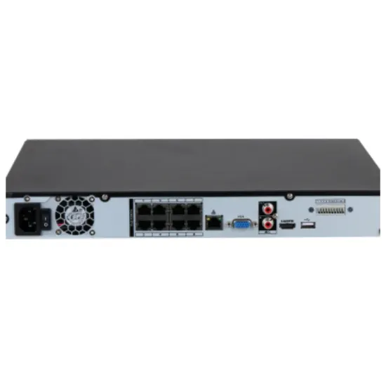 NVR4208-8P-4KS3 8-kanalni 1U 2HDDs 8PoE Network Video Recorder