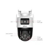P3D-3F-PV 3+3MP Outdoor Wi-Fi Dual-Lens Pan & Tilt kamera