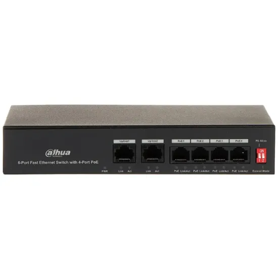 PFS3006-4ET-36 6-Port Fast Ethernet Switch with 4-Port PoE