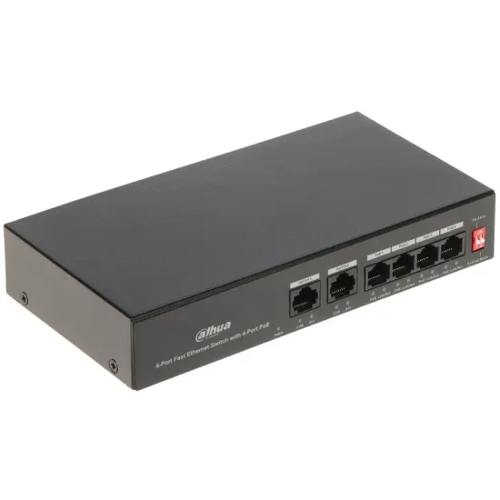 PFS3006-4ET-36 6-Port Fast Ethernet Switch with 4-Port PoE