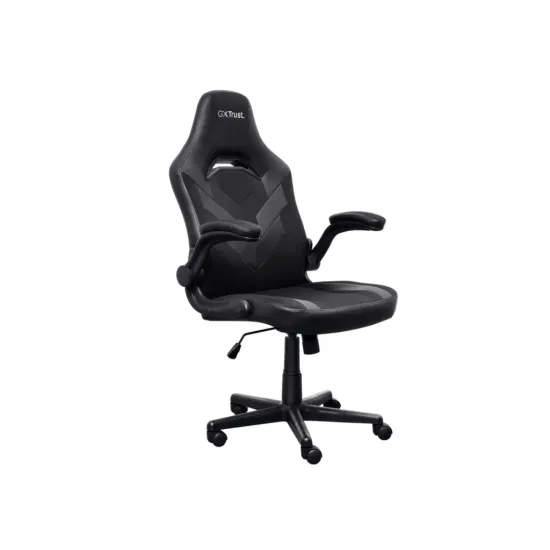 TRUST GXT 703 RIYE Gaming chair - Black, Max. weight 140 kg, Gas lift class 4