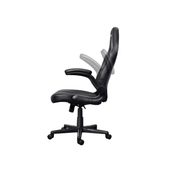 TRUST GXT 703 RIYE Gaming chair - Black, Max. weight 140 kg, Gas lift class 4
