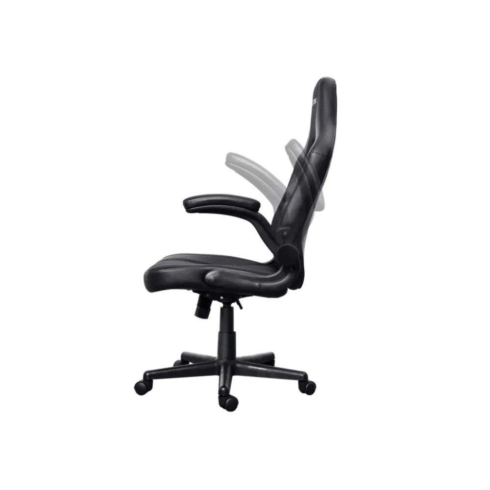 TRUST GXT 703 RIYE Gaming chair - Black, Max. weight 140 kg, Gas lift class 4