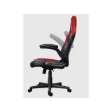 TRUST GXT 703R Riye Comfortable adjustable gaming chair,flip-up armrests,Max weight 140kg,Red