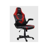 TRUST GXT 703R Riye Comfortable adjustable gaming chair,flip-up armrests,Max weight 140kg,Red