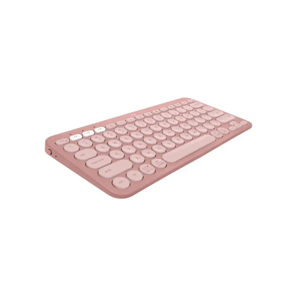 Pebble2 Wireless Combo US tastatura i miš roze