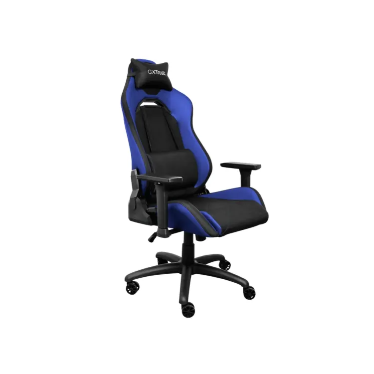 TRUST GXT 714B RUYA Comfortable Gaming Chair, Gas lift class 4, Max. weight 150 kg, BLUE