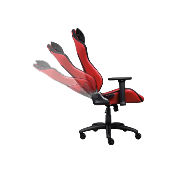 TRUST GXT 714R RUYA Comfortable Gaming Chair, Gas lift class 4, Max. weight 150 kg, RED