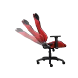 TRUST GXT 714R RUYA Comfortable Gaming Chair, Gas lift class 4, Max. weight 150 kg, RED
