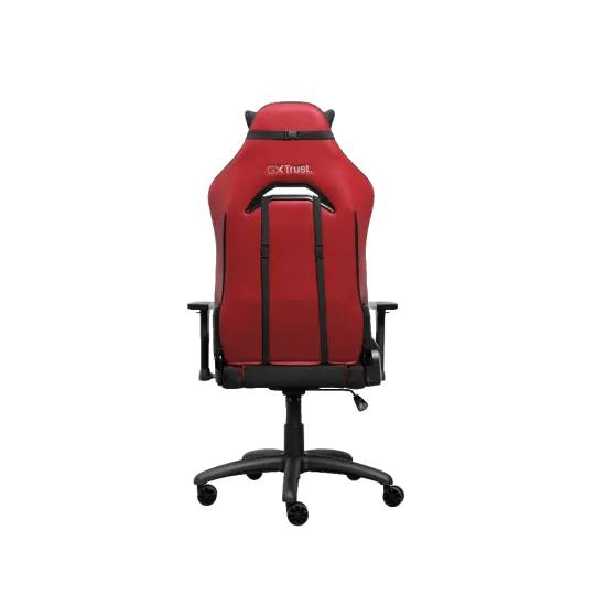 TRUST GXT 714R RUYA Comfortable Gaming Chair, Gas lift class 4, Max. weight 150 kg, RED