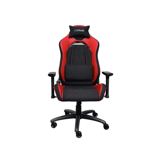 TRUST GXT 714R RUYA Comfortable Gaming Chair, Gas lift class 4, Max. weight 150 kg, RED