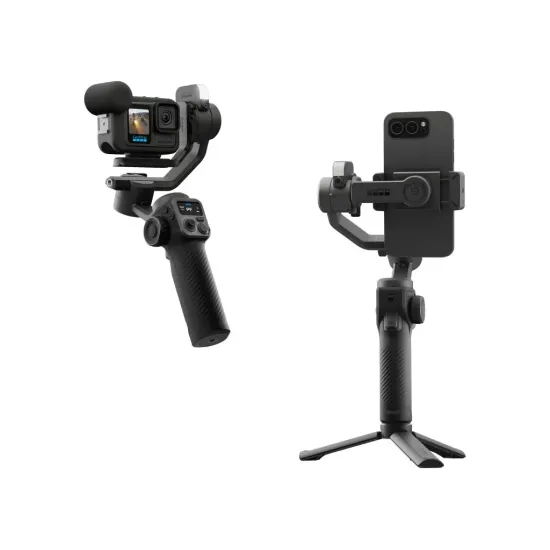 GoPro Fluid Pro AI Multi-Device 3-axis Gimbal Stabilizer With AI Tracking, 18-Hour Battery Life