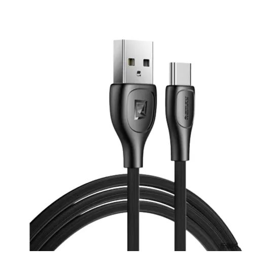 RC-160a Tip C USB 2.1A 1m crni