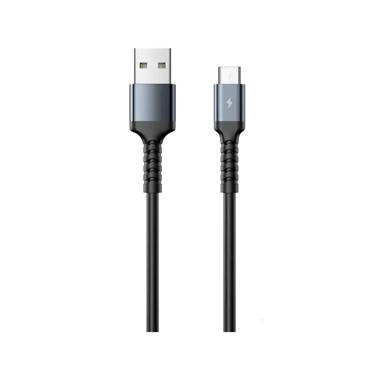 RC-C008 Micro USB Kabl 2.4A 1m crni