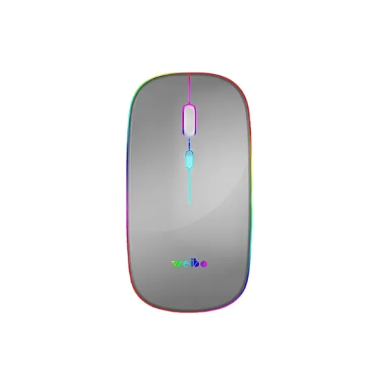 RF-6800 Bežični RGB miš sivi