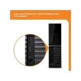 WD My Book 16TB Desktop External Hard Drive, USB 3.2 Gen 1, Micro-B, Power Supply