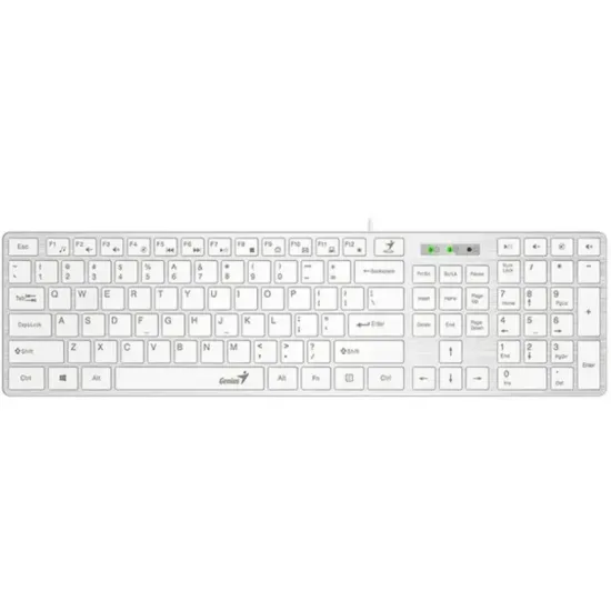 SlimStar 126 USB YU bela tastatura