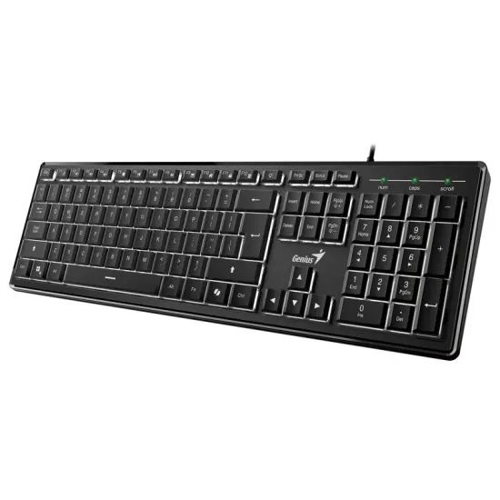 SlimStar 820 USB US crna tastatura