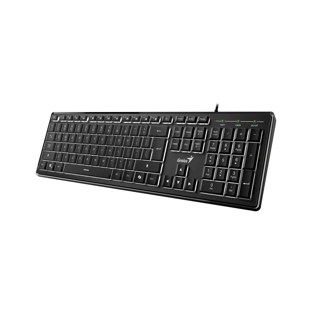 SlimStar 820 USB US crna tastatura