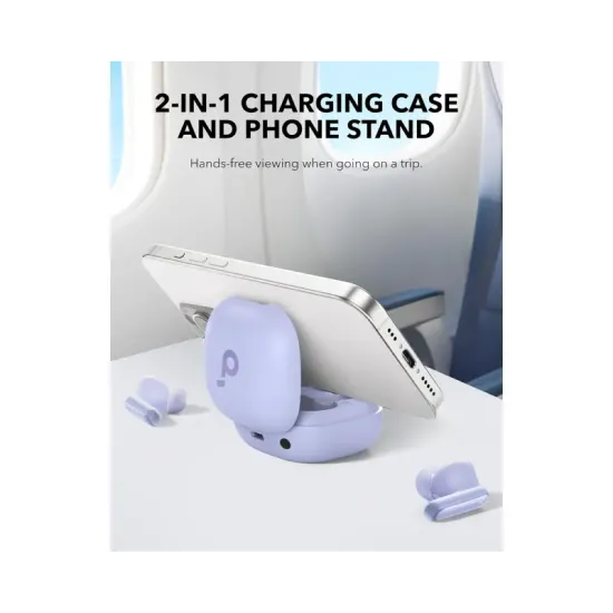 Soundcore P40i TWS BT bubice sa mikrofonom ljubičaste