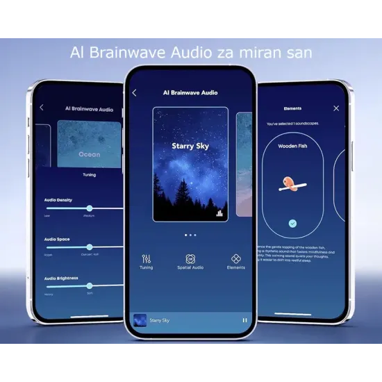 Soundcore Sleep A30 Noise Masking bluetooth bežične bubice zelene