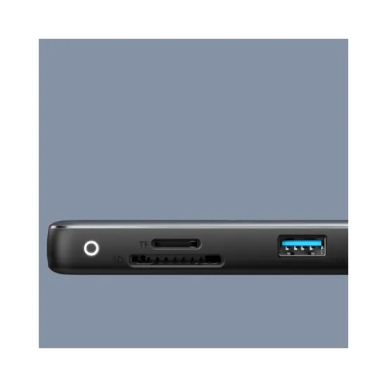 USB-C Data Hub 8u1 10Gbps crni