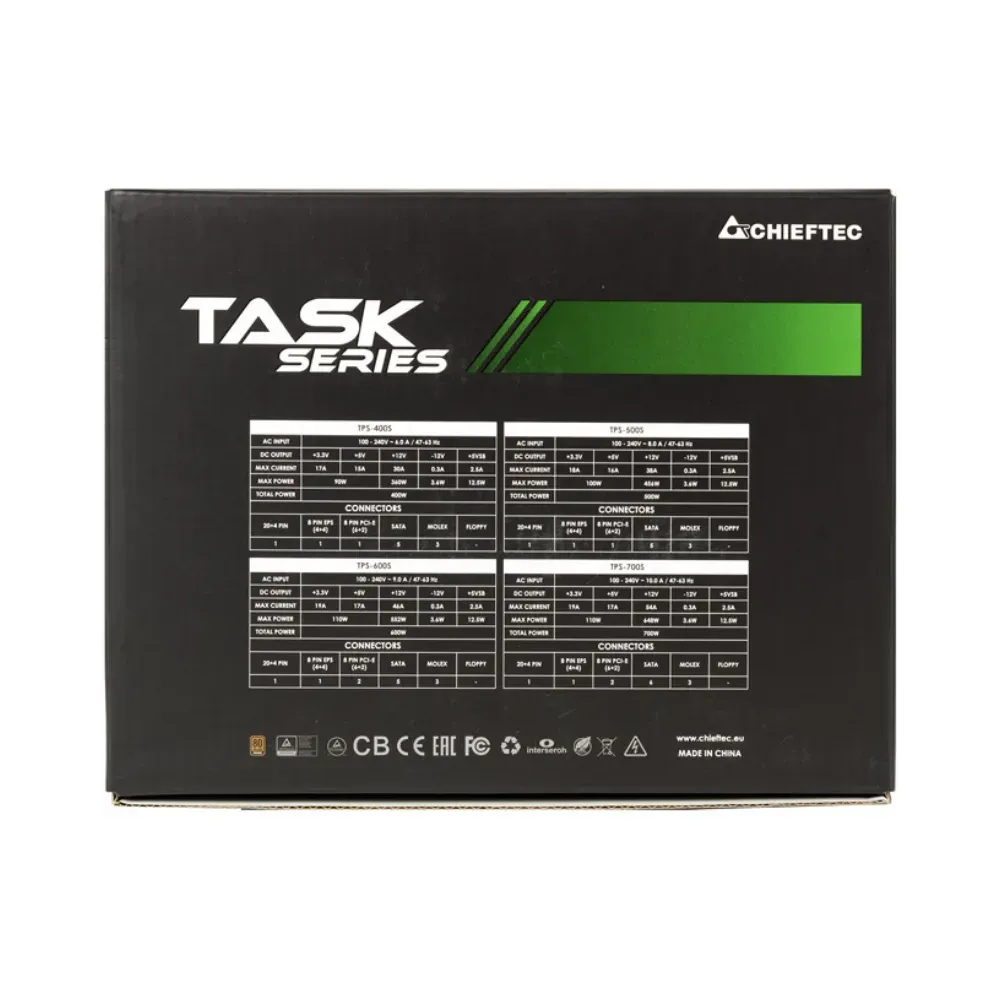 TPS-700S 700W TASK 80Plus Bronze napajanje 3Y