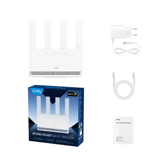 WR3600E BE3600 Gigabit Wi-Fi 7 Router