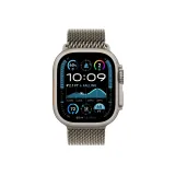 Watch Ultra2 v2 Cellular 49mm Natural Titanium Case with Natural Titanium Milanese Loop - M (mx5r3se/a)