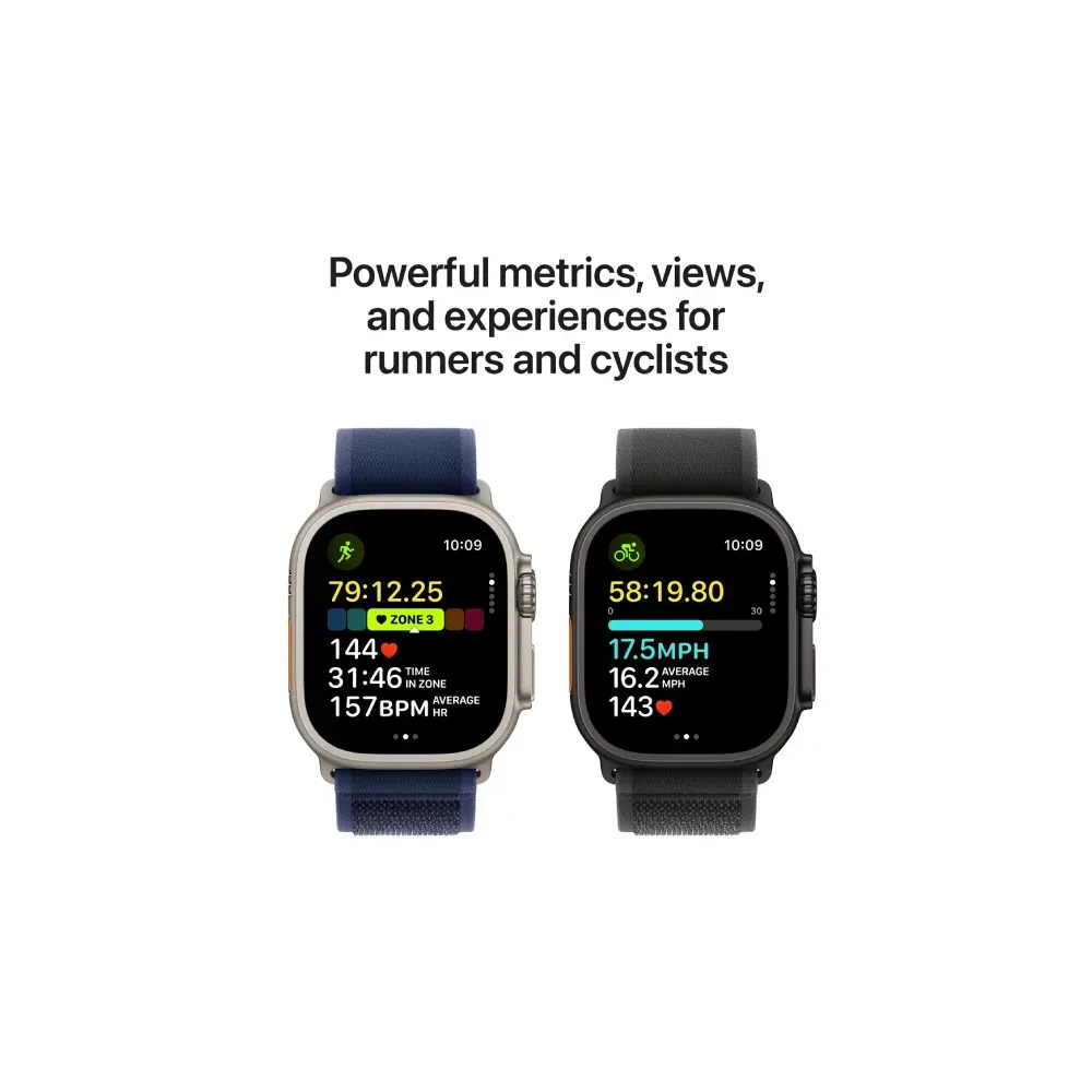 Watch Ultra2 v2 Cellular 49mm Natural Titanium Case with Natural Titanium Milanese Loop - M (mx5r3se/a)