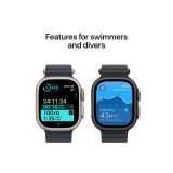 Watch Ultra2 v2 Cellular 49mm Natural Titanium Case with Natural Titanium Milanese Loop - M (mx5r3se/a)