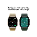 Watch Ultra2 v2 Cellular 49mm Natural Titanium Case with Tan Alpine Loop - Small (mx4e3se/a)