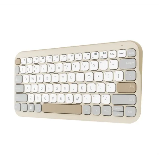 Asus Tastatura KW100 Marshmallow/beige