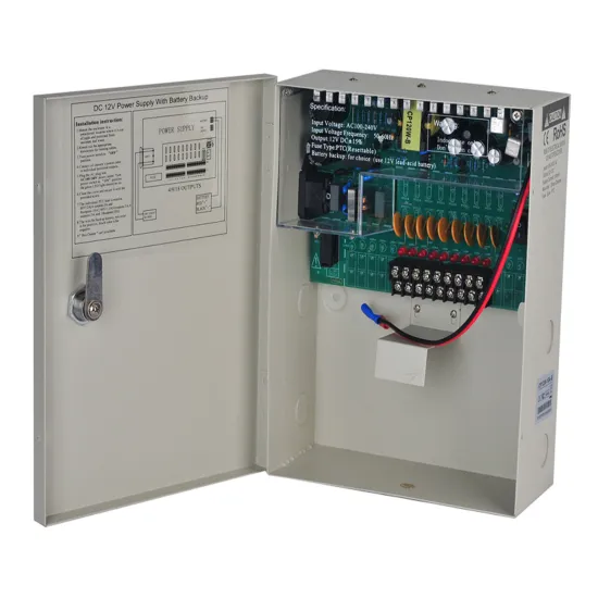 WesternSecurity Stabilisani ispravljač 2020Vac/12Vac, 18 priključaka sa PTC zaštitom, UPS funkcija