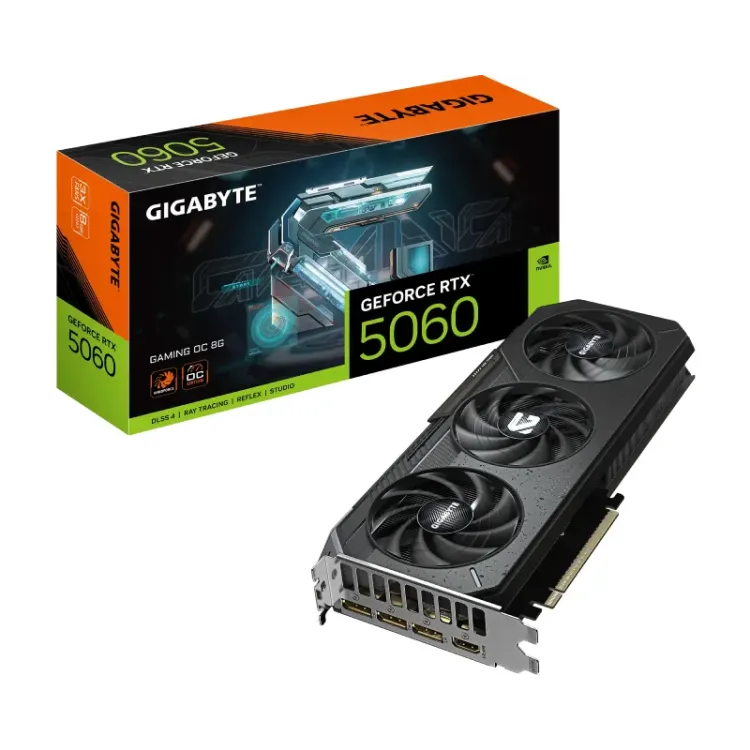 nVidia GeForce RTX 5060 GAMING 8GB 128bit GV-N5060GAMING OC-8GD rev. 1.0