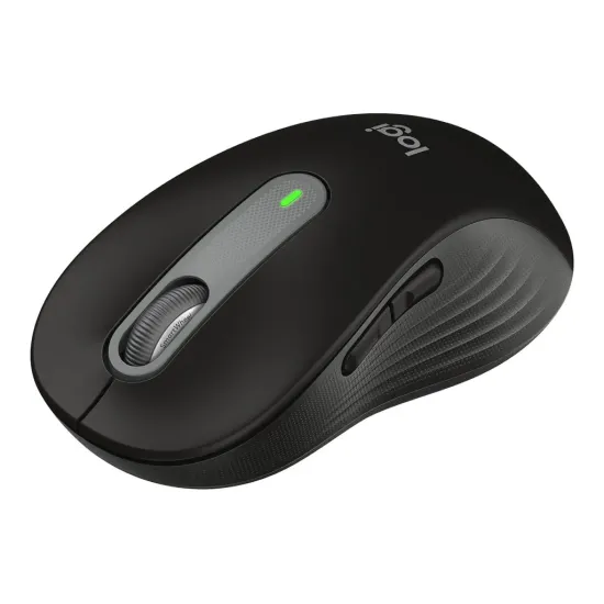 LOGITECH Signature M650 Wireless Bluetooth Mouse, 4000 dpi, 10 m wireless range, Graphite