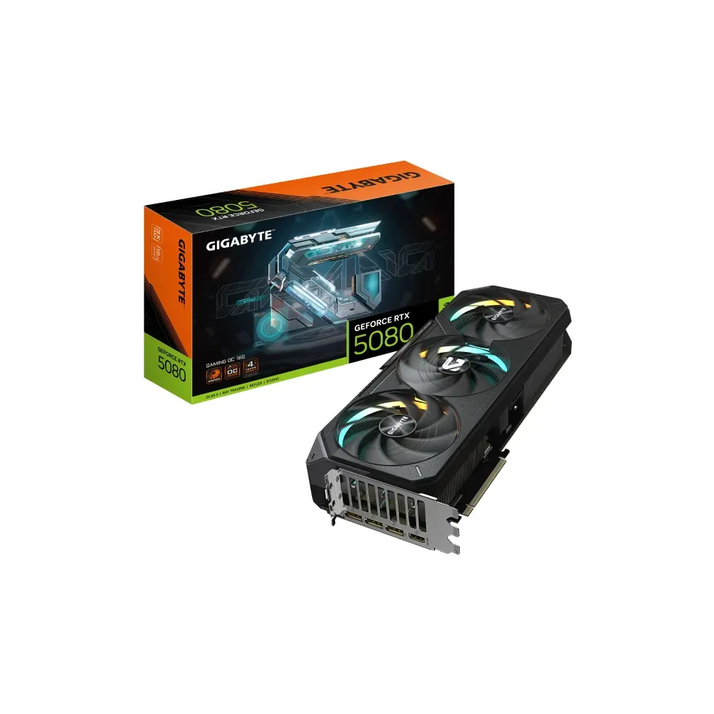 nVidia GeForce RTX 5080 GAMING 16GB GV-N5080GAMING OC-16GD rev. 1.0