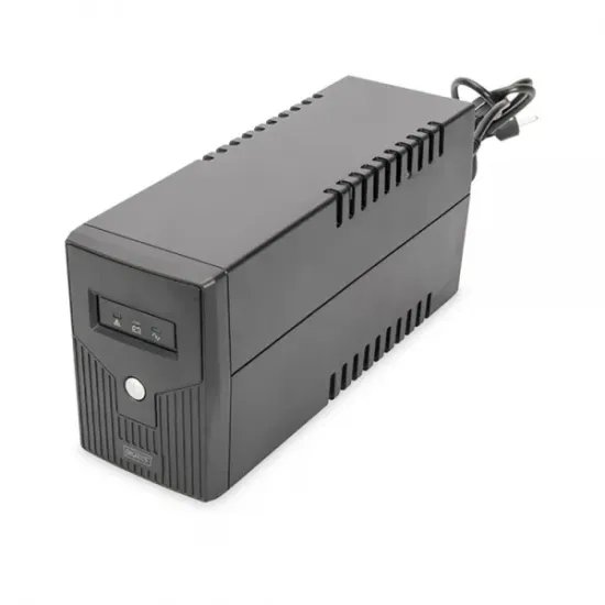 Digitus UPS Line-Interactive 600VA/360W 12V/7Ah x1 battery,2x CEE 7/7 outlet,RJ-11,LED